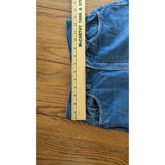 1950’s Lady Levis 701 Big E Selvedge Denim Blue Jeans Talon Zipper Altered 26 - Picture 16 of 16